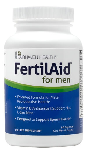 Suplemento De Fertilidad Fertilaid Para Hombres 90 Caps