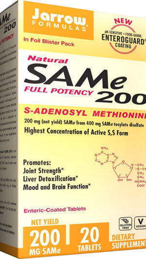Sam-e 200mg  20tablets Promueve El Bienestar Emocional
