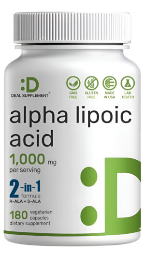 Dealsuppleme  Ácidoalfa Lipoico