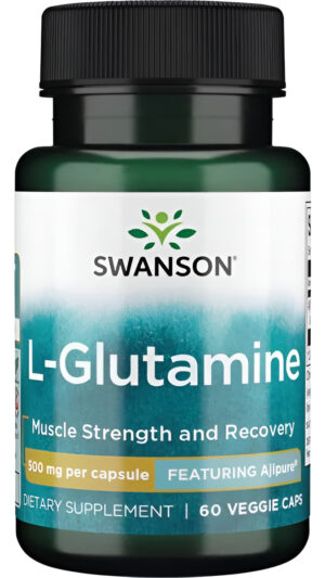 L Glutamina  Con Ajipure Aminiacidos 500mg 60 Caps