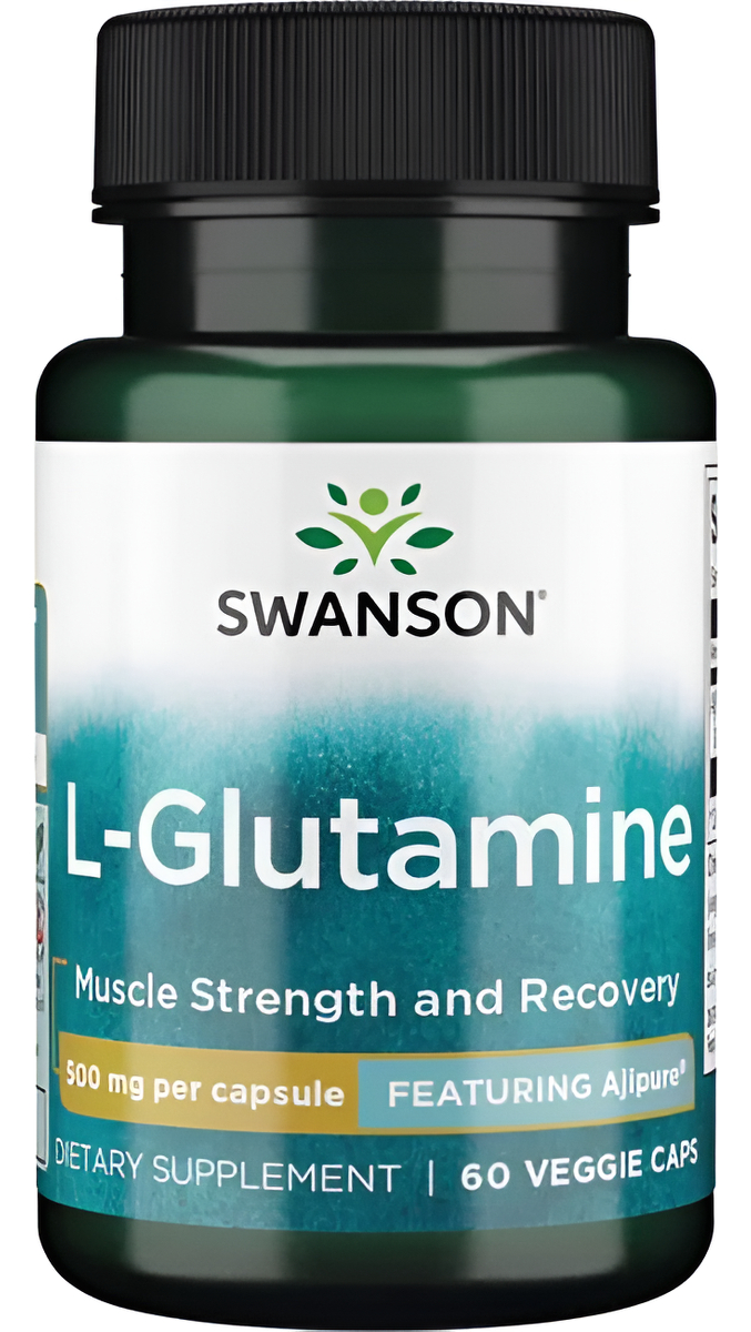 L Glutamina Con Ajipure Aminiacidos 500mg 60 Caps