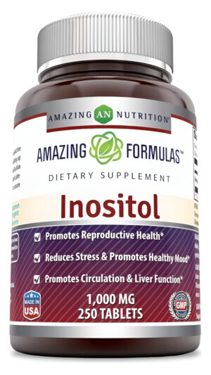Suplemento Inositol 1000mg 250c