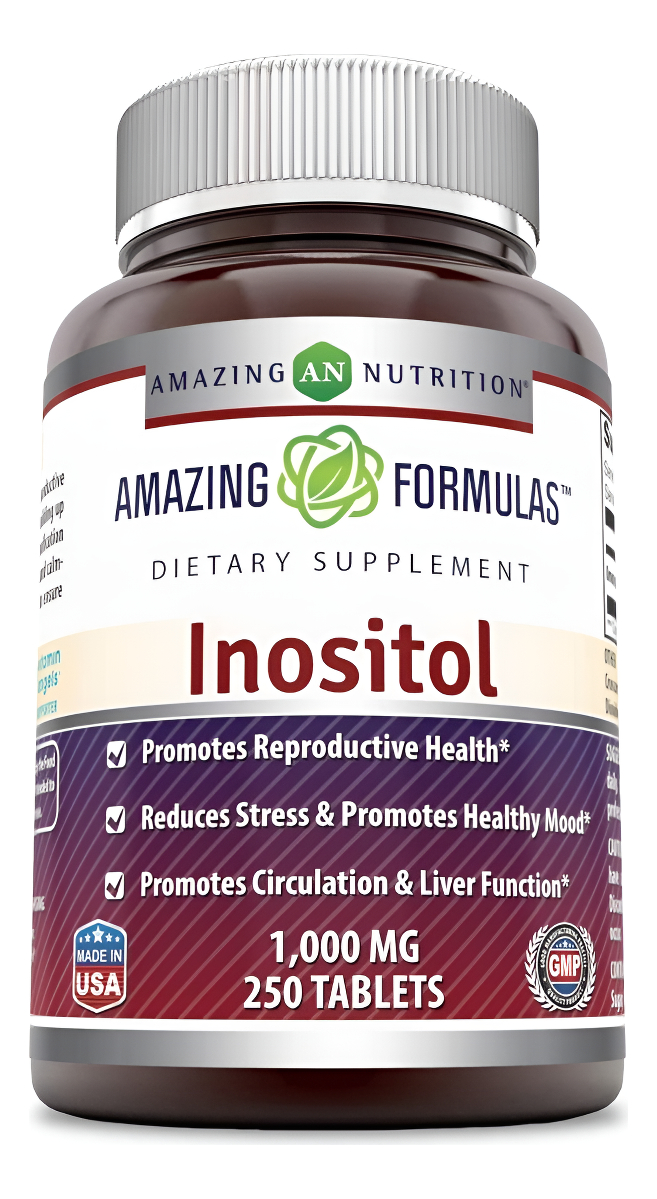 Suplemento Inositol 1000mg 250c