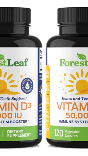 Vitamina D3 50000 Iu Forestleaf