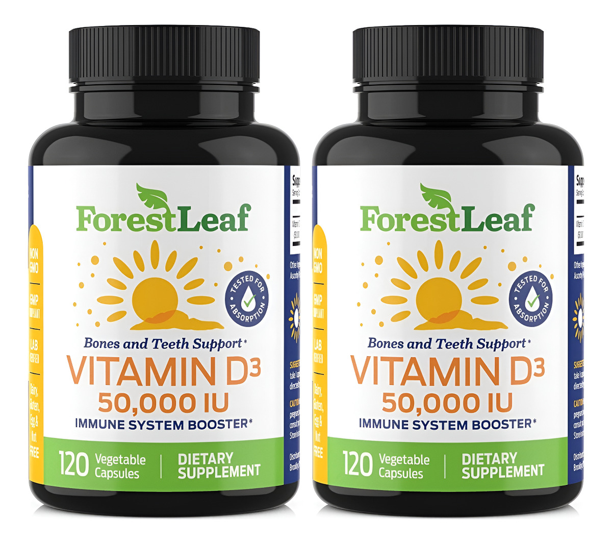 Vitamina D3 50000 Iu Forestleaf