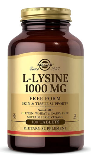 L-lisina 100tabletas - Solgar