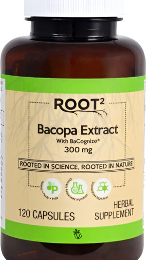 Bacopa Extract 120 Caps 300mg Triple Concentracion Y Memoria