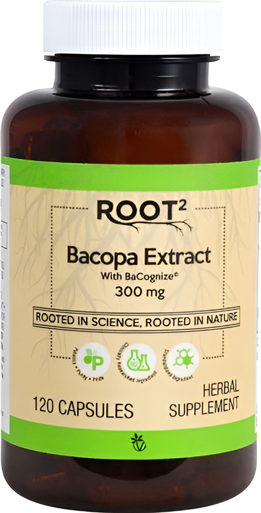 Bacopa Extract 120 Caps 300mg Triple Concentracion Y Memoria