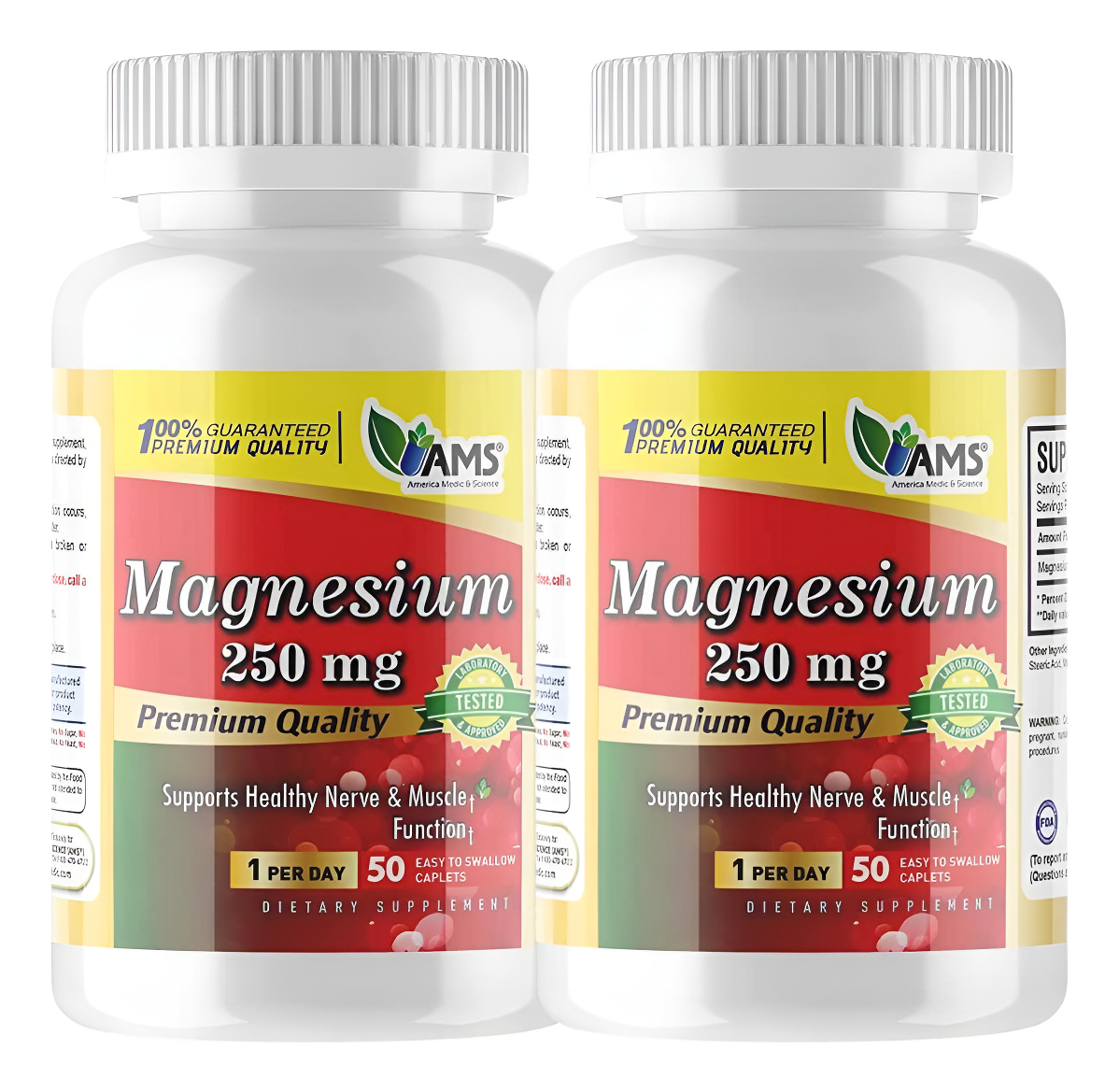 Oxido De Magnesio 250 Mg Pack 2