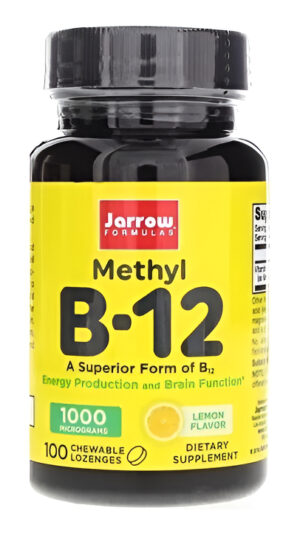 B12 Metilcobalamina 1000mcg 100 Pastillas Sublingualx3 Unida
