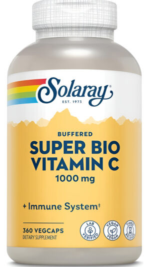 Vitamina C Solaray 360 Capsulas