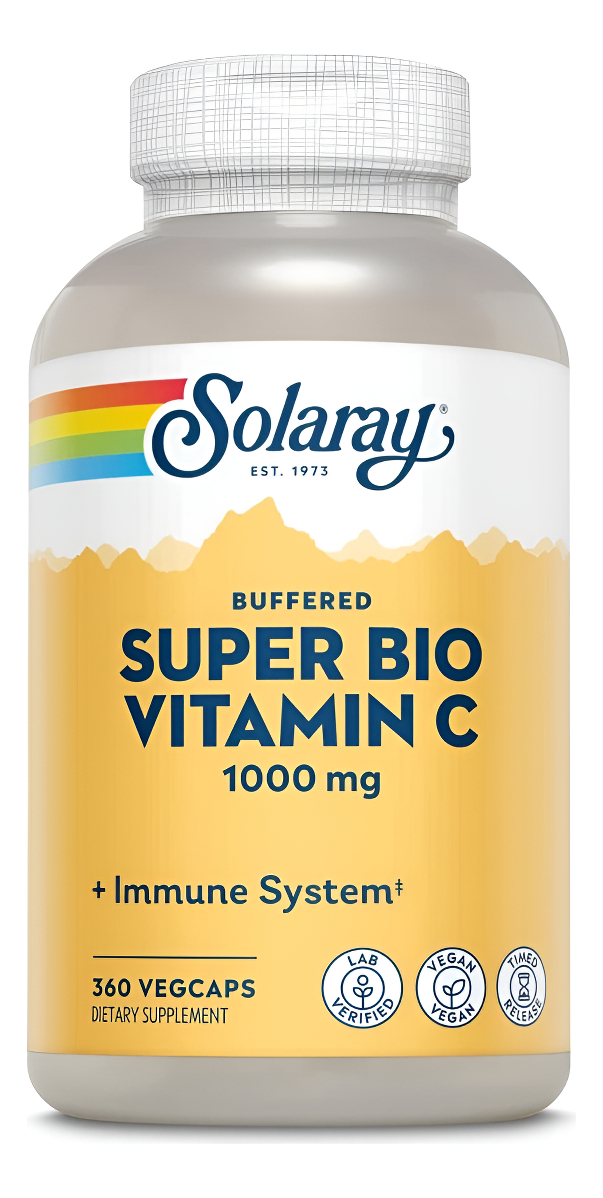 Vitamina C Solaray 360 Capsulas