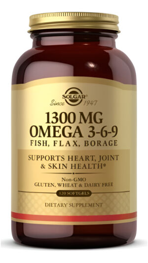 Solgar Efa 1300 Mg Omega 3 6 9
