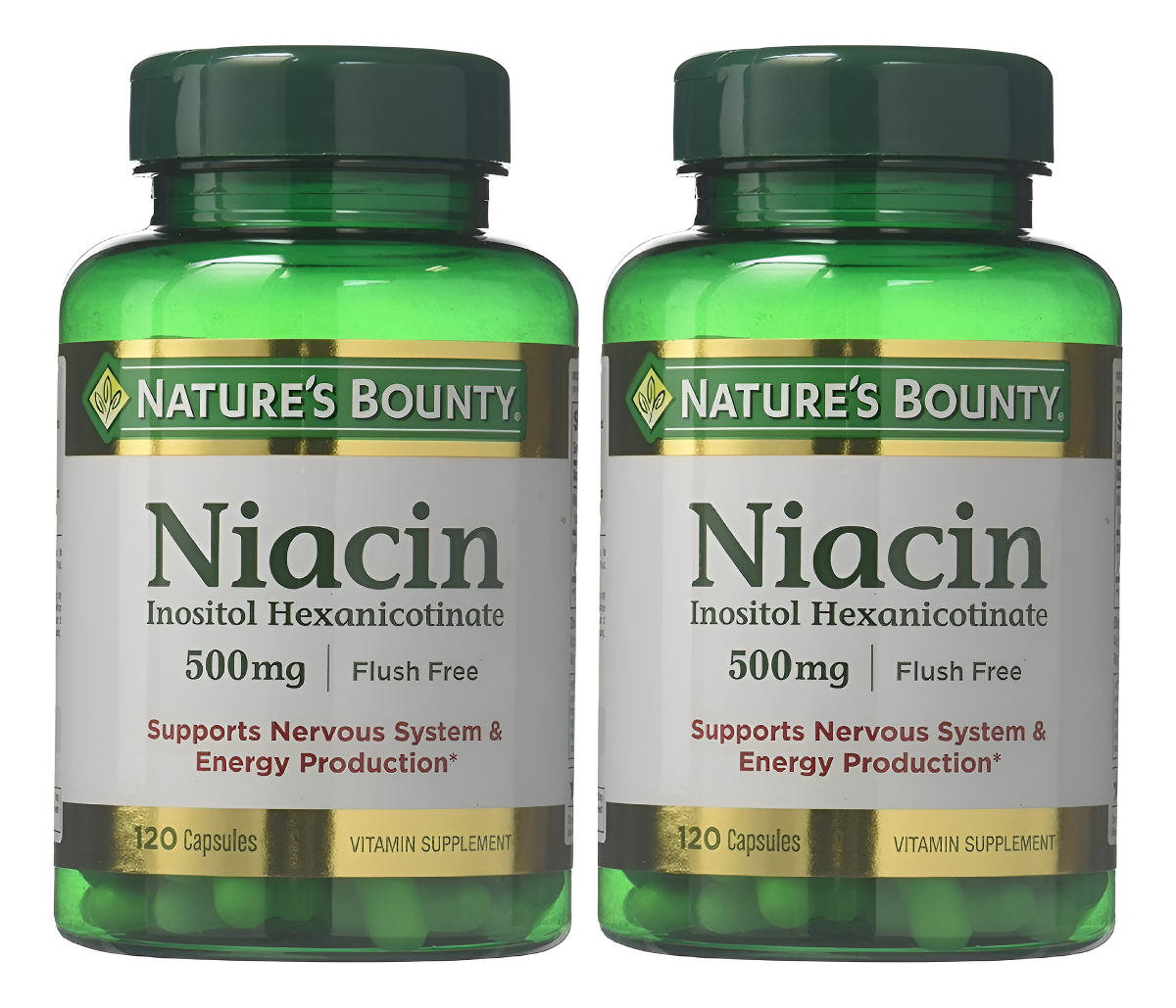 Niacin 500 Mg Natures Bounty Flush