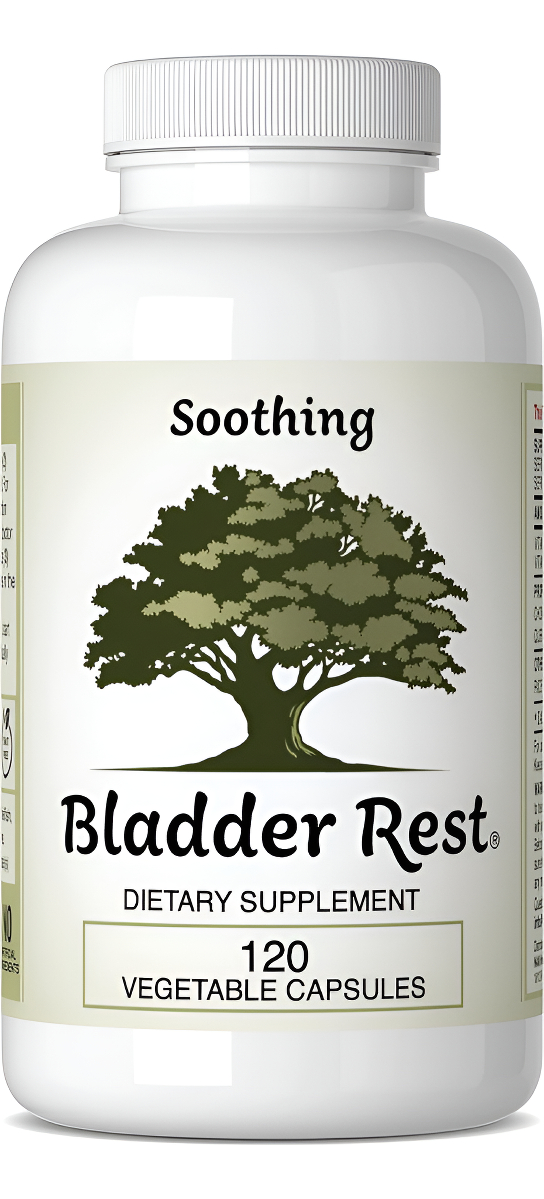 Bladder Rest Fórmula De Vejiga Prémium Para La Salud Y Las Molestias De La Vejiga - 120 Cápsulas