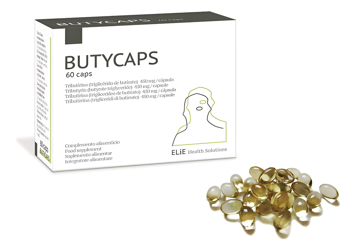 Tributirina 450 Mg - Ácido Butírico 394 Mg Por Cápsula - 60 Cápsulas De Cápsula Blanda