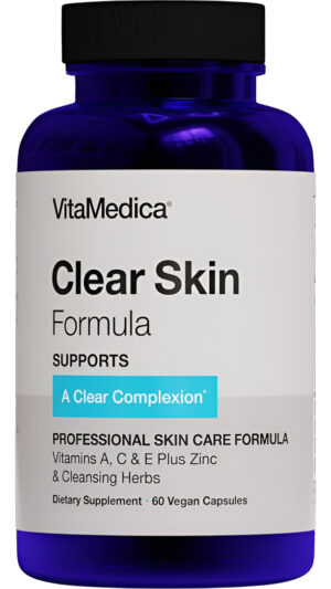 Vitamedica | Fórmula De Vitamina Para Piel Clara | Tratamiento Del Acné | Cuidado De La Piel | Limpieza Y Desintoxicaci