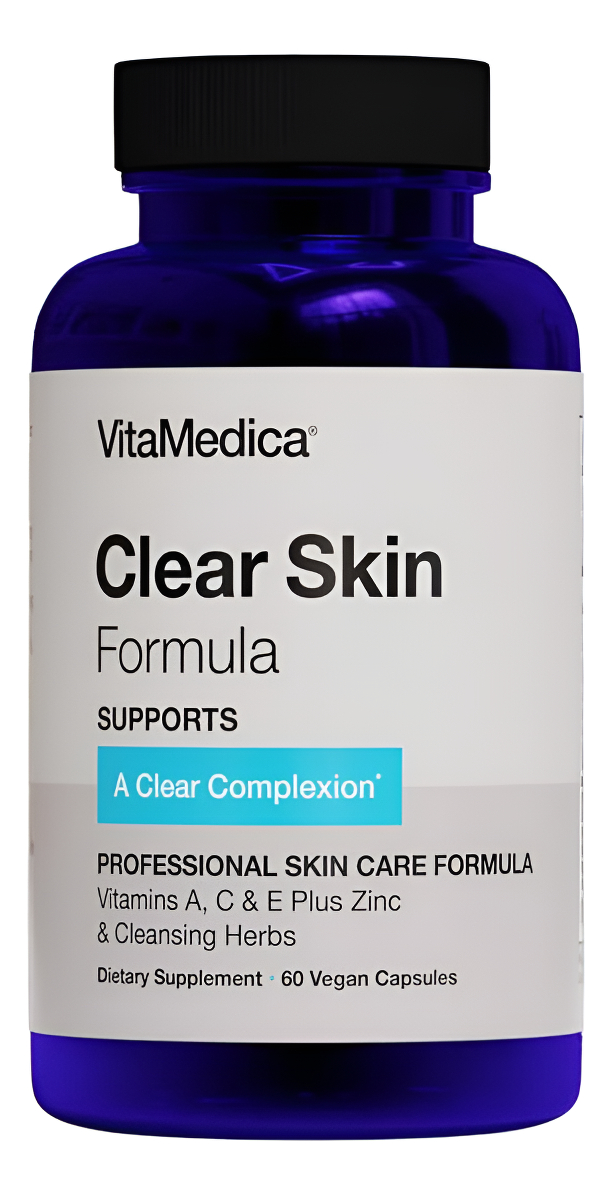 Vitamedica | Fórmula De Vitamina Para Piel Clara | Tratamiento Del Acné | Cuidado De La Piel | Limpieza Y Desintoxicaci