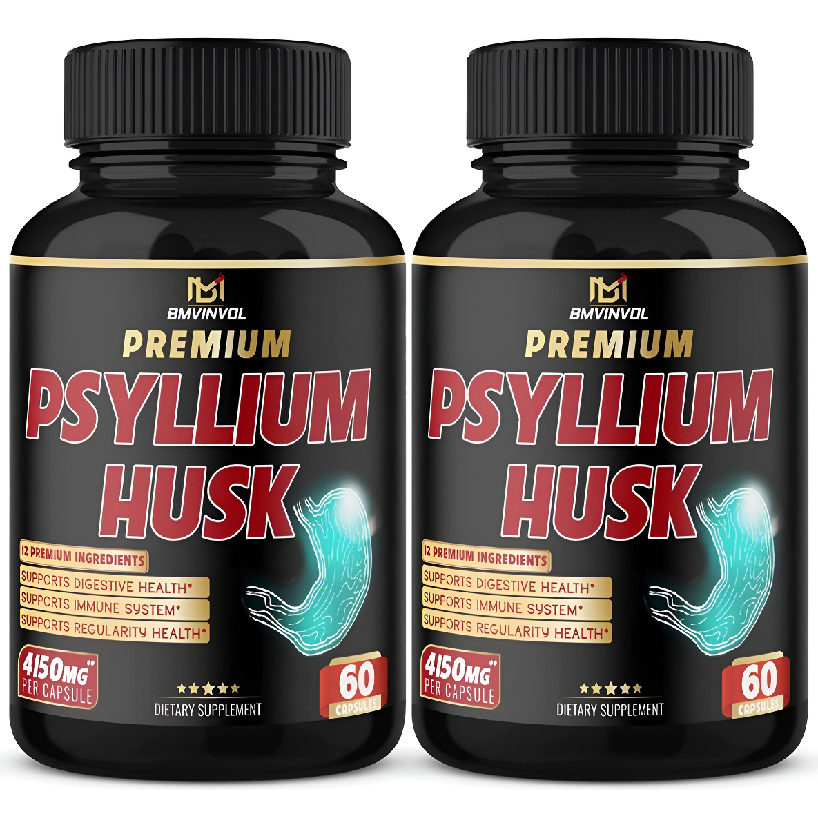Psyllium 60 Caps Set2 Bmvinvol