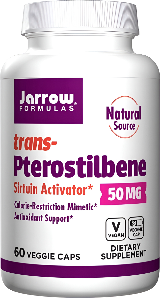 Pterostilbeno 50mg 60cap Jarrow