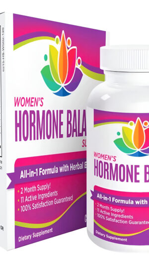 Suplemento De Apoyo Para El Equilibrio Hormonal Para Mujeres De 2 Meses (fórmula Todo En 1) Con 11 Ingredientes Activos