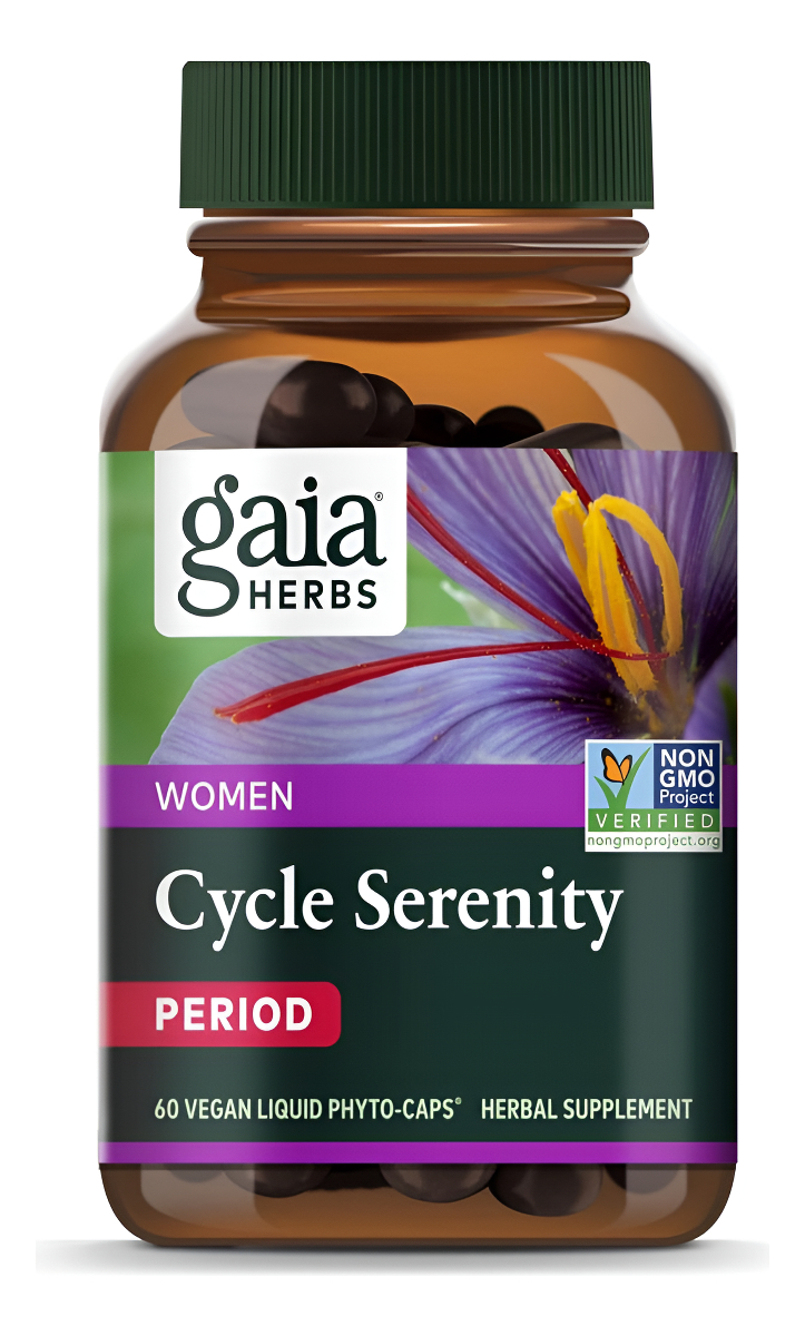 Gaia Herbs Periodo Ciclo Serenidad (estado De Ánimo) - 60 Cápsulas