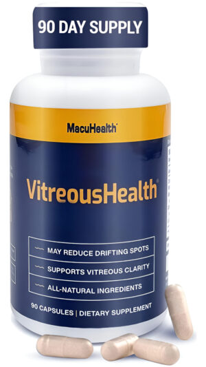 Macuhealth Vitreoushealth Suplemento Para Los Ojos Basado En La Evidencia - 90 Cápsulas