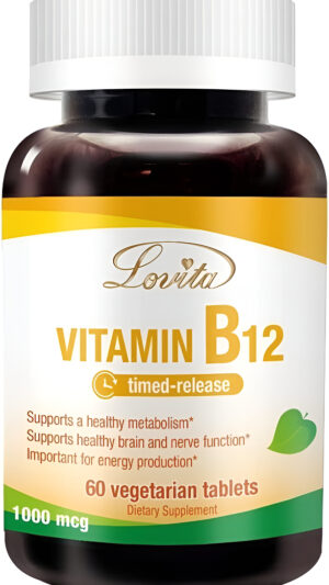 Vitamina B12 1000mcg Lovita