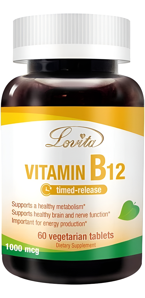 Vitamina B12 1000mcg Lovita