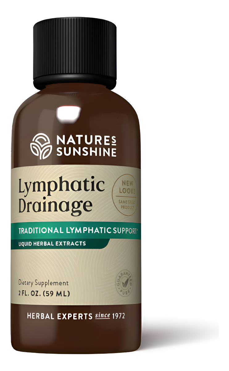 Nature's Sunshine Drenaje Linfático, 2 Onzas Líquidas | Suplemento De Drenaje Linfático Promueve El Drenaje Eficiente D