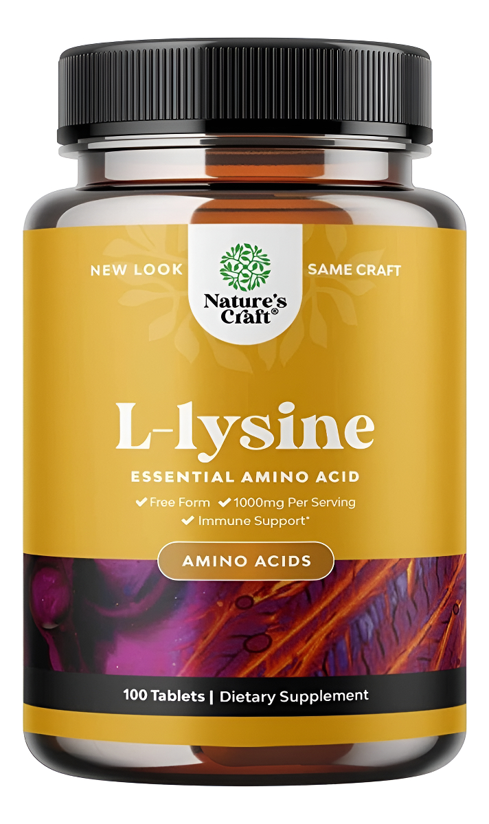 L-lisina 100tabls Natures Craft