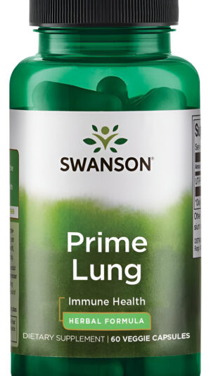 Swanson Prime Lung 60 Cápsulas Vegetales