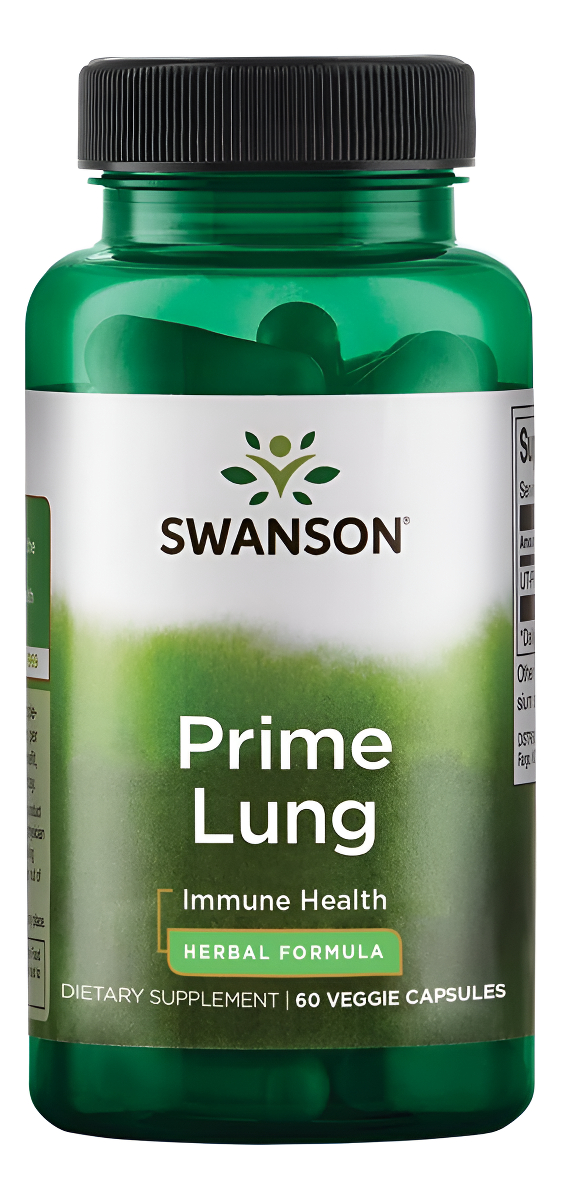 Swanson Prime Lung 60 Cápsulas Vegetales