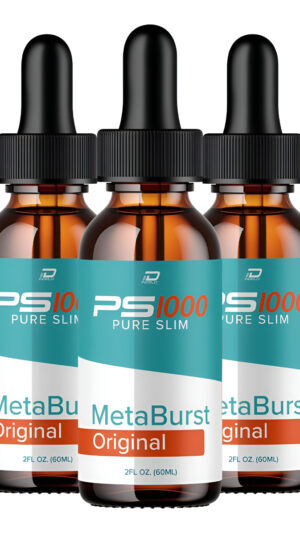 Metaburst Ps1000 Pure Drops - Suplemento Líquido Para Ps1000 Metaburst, Suplemento De Apoyo Metabólico Original Ps1000,