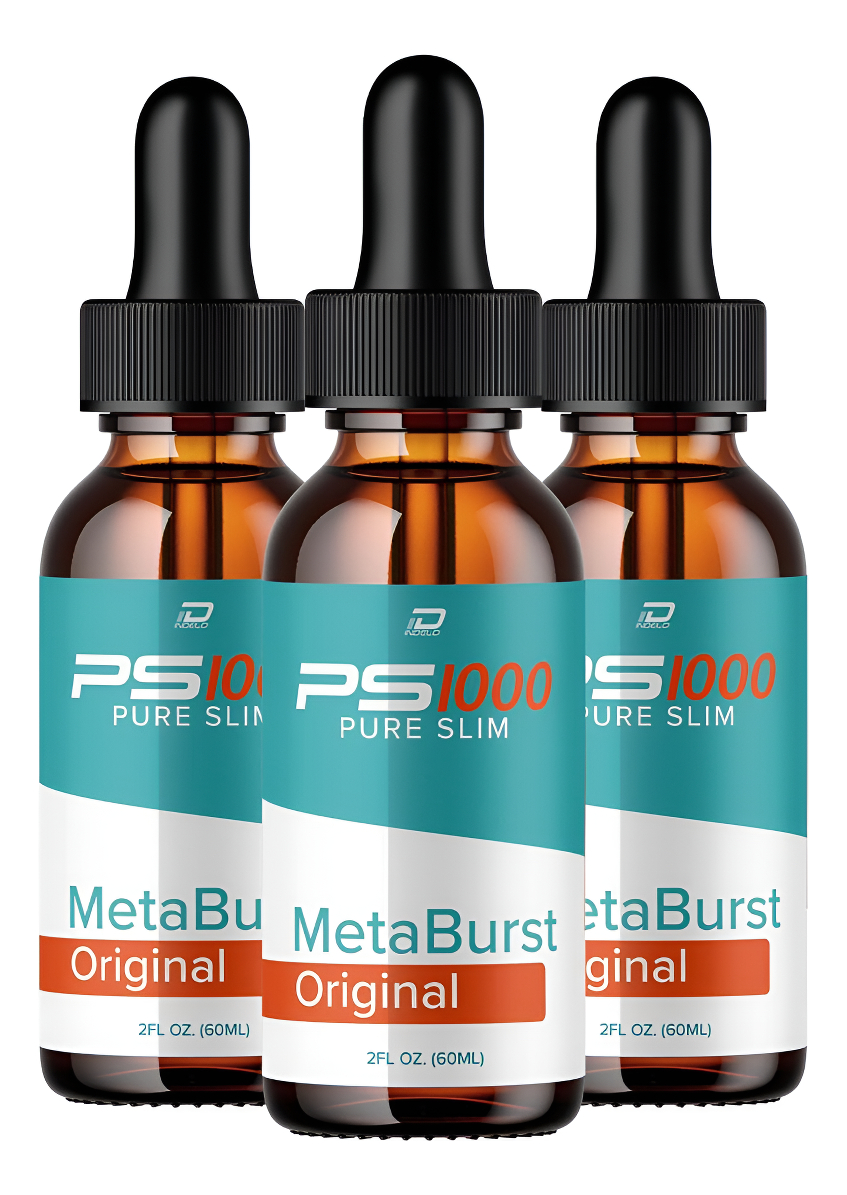 Metaburst Ps1000 Pure Drops - Suplemento Líquido Para Ps1000 Metaburst, Suplemento De Apoyo Metabólico Original Ps1000,
