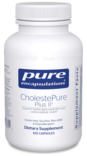 Pure Encapsulations Cholestepure Plus Ii | Phytosterol, Berberine And Flavonoids Rich Bergamot Extract To Support Healt