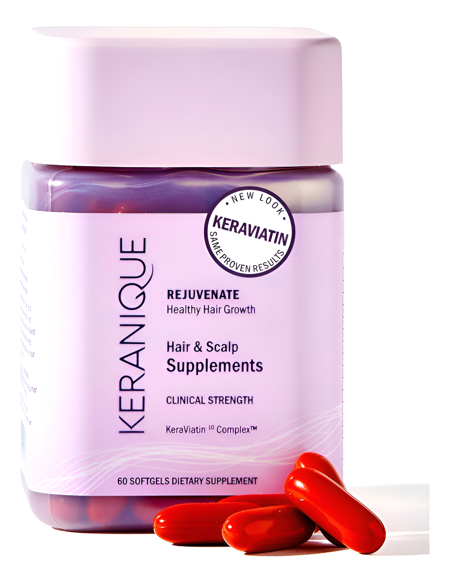 Keranique Keraviatin Suplemento Para La Salud Del Cabello, 60 Cápsulas Blandas