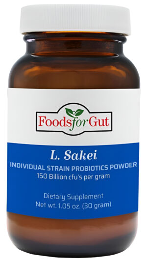 Lactobacillus Sakei Probiotic Powder 150 Mil Millones De Ufc De 1.06 Oz | Alivio Sinusal Y Sinusitis | Alta Potencia |