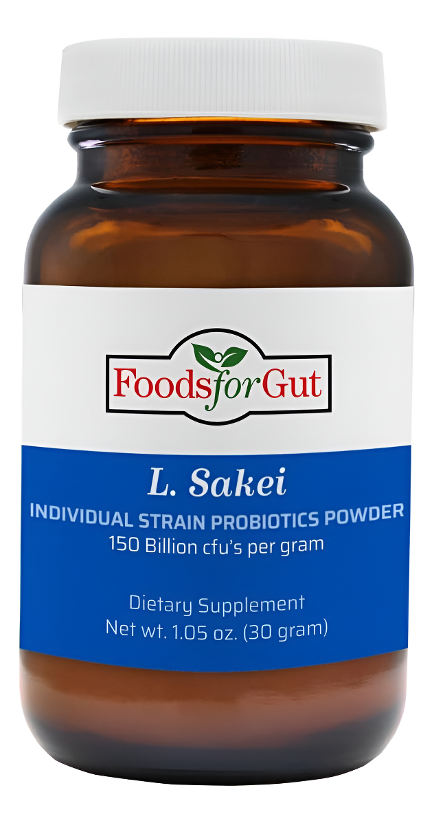 Lactobacillus Sakei Probiotic Powder 150 Mil Millones De Ufc De 1.06 Oz | Alivio Sinusal Y Sinusitis | Alta Potencia |
