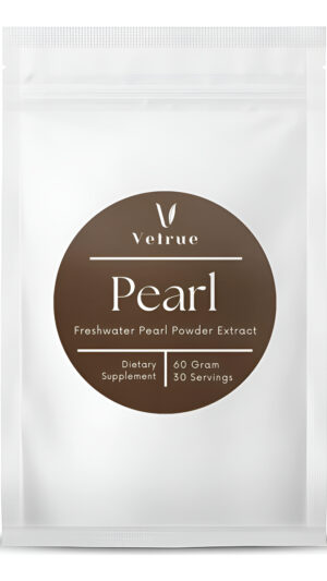 Pure Pearl Powder | 2.12 Oz | Ingredientes 100% Naturales De Agua Dulce | Sin Omg | Suplemento Dietético Con Calcio
