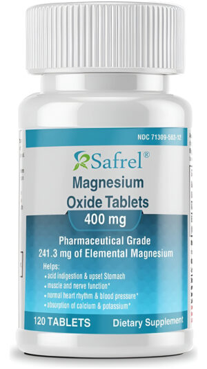 Magnesio Oxido 120tab Safrel