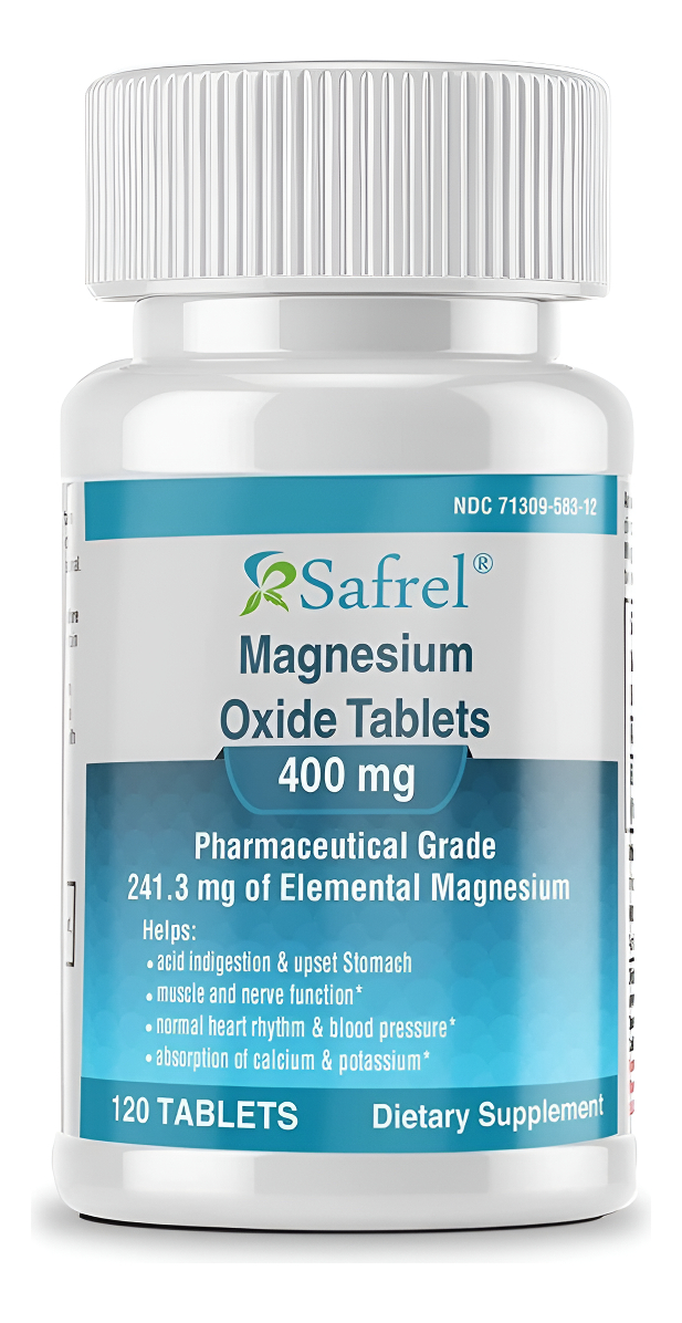 Magnesio Oxido 120tab Safrel