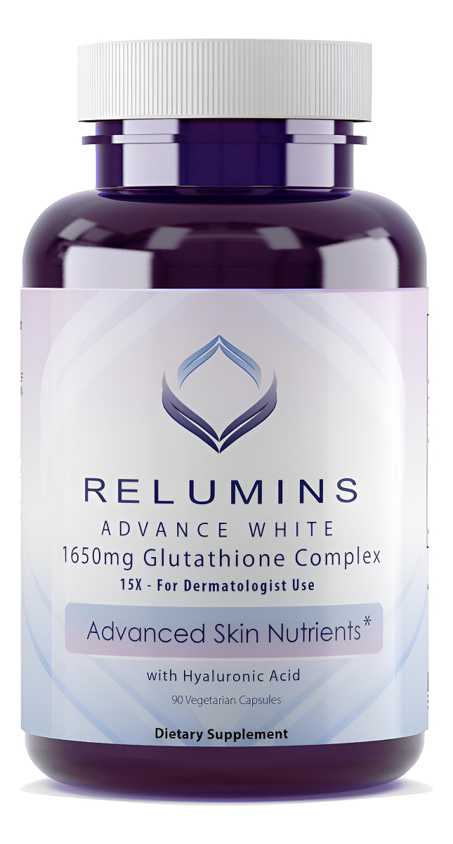 Suero De Blanqueamiento Relumins Advance White Con Complejo De Glutatión, Fórmula Dermatológica 15× Con Nutrientes De L