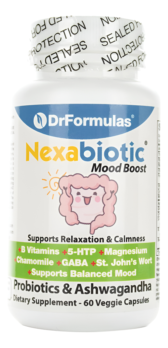 Drformulas Probióticos Estimulantes Del Estado De Ánimo Con Vitaminas Del Complejo B Para El Estrés, Para Niños, Mujere
