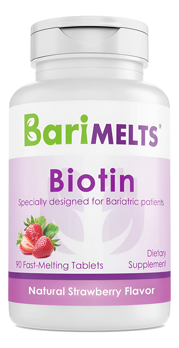 Barimelts Biotina Vitamina B7, 90 Cápsulas Masticables De Absorción Rápida