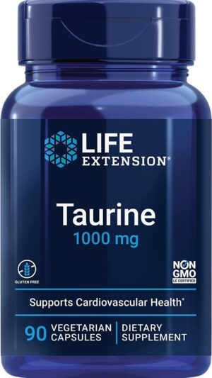 Taurina 1000mg 90cap Life Exten
