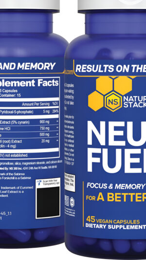 Ciltep Nootropic Stack - Droga Natural Acelerador Cerebral Para Un Óptimo Rendimiento Mental, Mayor Concentración, Más