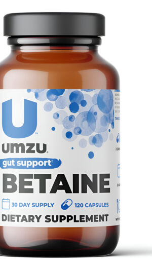 Umzu Betaína Hcl - Apoya La Digestión, La Circulación Saludable Y La Salud Intestinal - Suplemento De Clorhidrato De Be