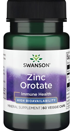 Zinc Orotate 10 Mg 60 Veg Caps Mineral Elemental