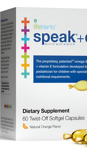 Speak+d Twist-off Softgels 60 Cápsulas Blandas Formulado Para Apoyar A Niños Con Requisitos Nutricionales Especiales